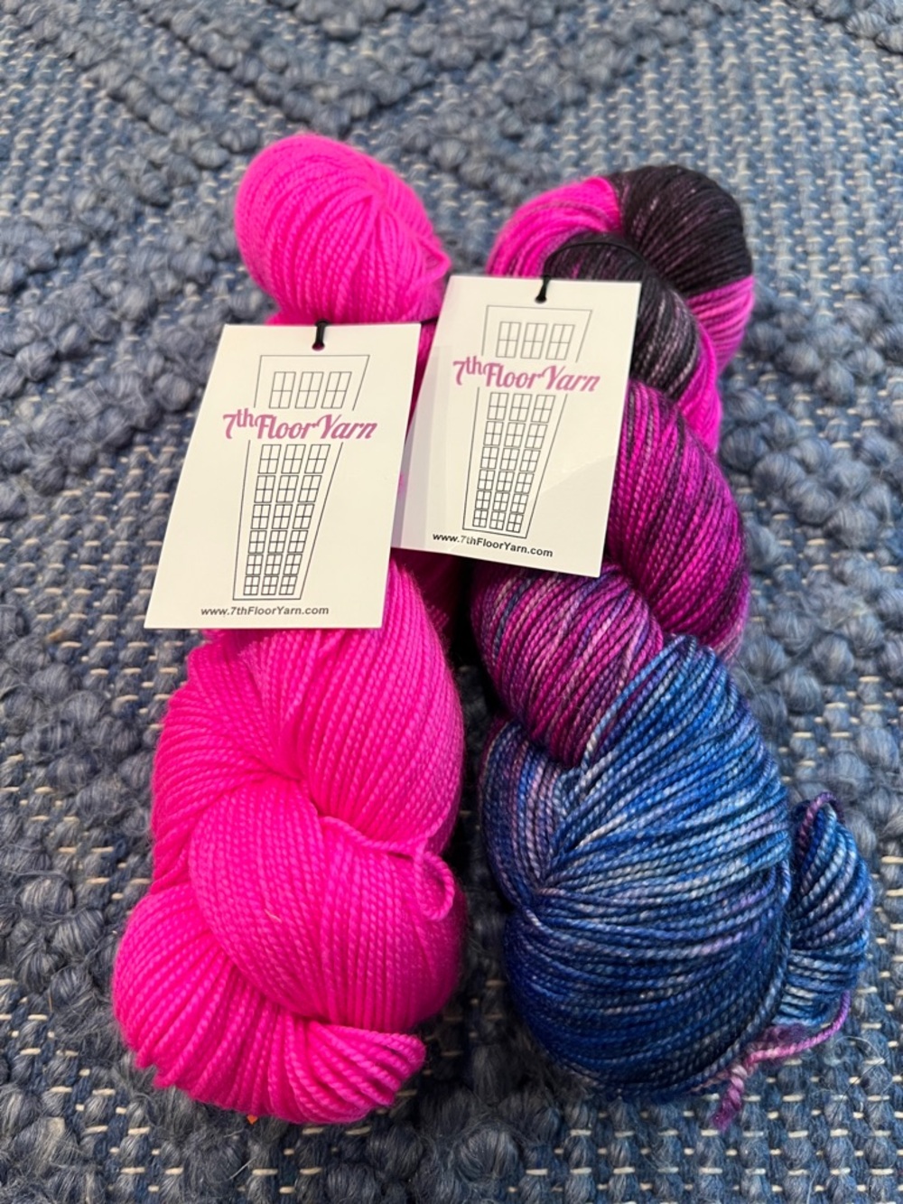 7th Floor Yarn Lucious Fingering Skeins